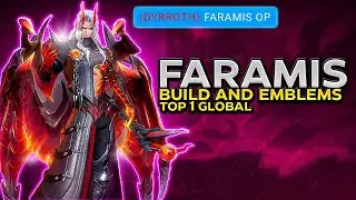 Faramis Mythic Skin Gameplay 2024 | Faramis Top 1 Global Build And Emblems 2024