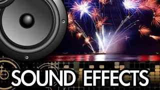 Fuochi d'artificio suono, effetto sonoro alta qualità
