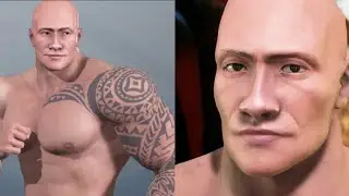 Dwayne (The Rock) Johnson - Street Fighter 6 - MarcusGarlick creation