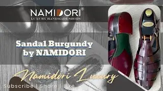 Chào Hè Với Sandal Burgundy Cùng Namidori- Namidori Luxury Handmade Shoes