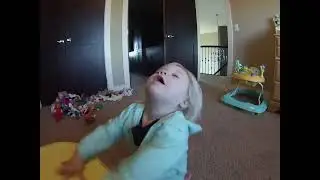 This Baby Is A Drum God!