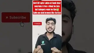 Top Govt IIIT at Low Percentile in JEE Mains 2024 ✅| JEE Mains Result 2024 💯| JEE Mains Cut off 2024