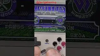 Wimbledon - Master System - rg35xx #gaming #sega #retrogaming