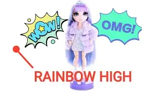 Rainbow high рейнбоу хай violet willow кукла распаковка