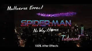 Multiverse Portal Effect Tutorial || 100% After Effects