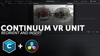 VR Tools for Blackmagic Davinci Resolve - Reorient and Insert