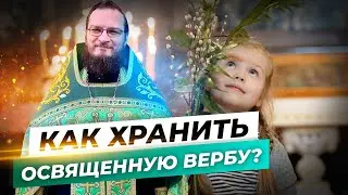 Как хранить освященную вербу  Священник Антоний Русакевич