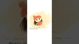 Procreate Cartoon Drawing #shorts