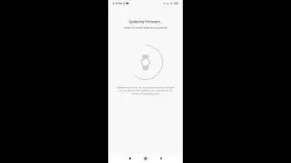 Amazfit GTR Lite firmware update from version 1.0.1.02 to version 1.0.2.06 with Amazfit All in one