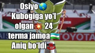 Osiyo Kubogi🏆2023UZBEKISTAN🇺🇿24⚽️Terma Jamoa💥 malum, bo'ldi