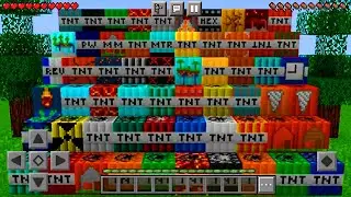 COMO ADICIONAR MAIS DE 10 NOVAS TNTS NUCLEARES NO MINECRAFT PE! (Minecraft pocket edition)