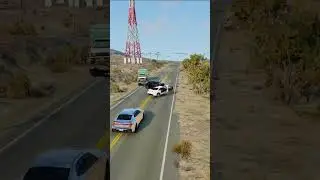Realistic Highway Car Crashes #130