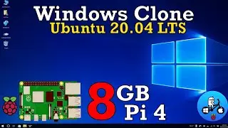 Windowsfx / Linuxfx 10.1. Raspberry Pi 4 8GB. Ubuntu 20.04 LTS Windows 10 clone.