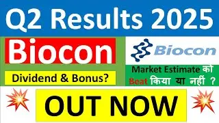 BIOCON Q2 results 2025 | BIOCON results today | BIOCON Share News | BIOCON Share latest news today