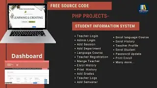 Student information System In PHP MySql Free Source CODE | Niraj Techtalk
