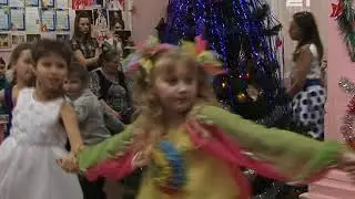 Вручение новогодних подарков в рамках акции 