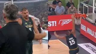 Nikola Jokic COPIES LeBron with SELF ALLEY & BEGS to be subbed out of game! lol! haha
