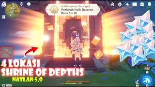 4 Lokasi Shrine of Depths Natlan 5.0 - Genshin Impact #genshinimpact #key