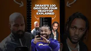 Drake’s “100 Gigs For Your Headtop” EXPLAINED ‼️😱 #shorts #drake