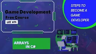 Game Development | Free Course | Lesson #14 | Array in C#