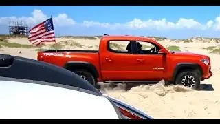 Trucks and beaches