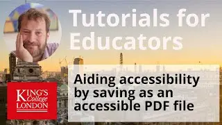 How to export an accessible PDF from PowerPoint