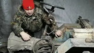 Мини трактор классика ни как у всех, подготовка к сборке Часть 3.