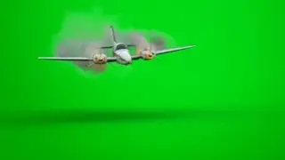 aeroplane ✈️ Green screen video || plane destroy green screen video #greenscreen #vnvideoeditor #vfx