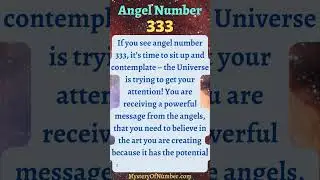333 Angel Number Meaning 