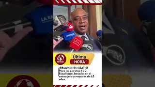 Pasaportes serian gratuitos para estratos 1 y 2 y mayores de 62 años a partir de octubre de 2024