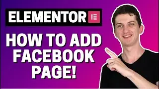 How To Add Facebook Page In Elementor