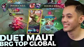DUET GILAAA!! Bersama Top Global Cyclop Melawan Segalanya!! - Mobile Legends