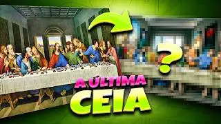 Refiz o QUADRO A Última Ceia do Leonardo DA VINCI no Photoshop