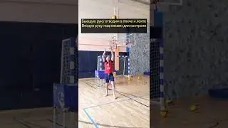 Волейбол: планирующая подача с места