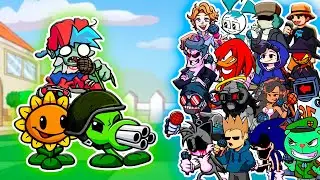 Bad Bash 🌻 But Different Characters Sings It | Everyone Sings Bad Bash Plants vs. Rappers