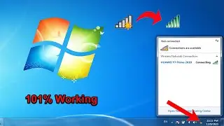 How To Fix Not Connected - Connections Are Available Error | Fixed WiFi Problem
