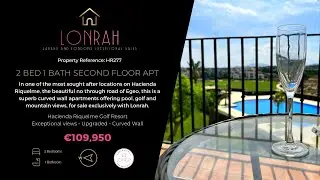 Hacienda Riquelme Golf Resort Apartment - HR277 - SOLD
