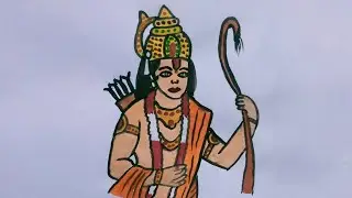 Ram Navami special drawing #viralvideo #easydrawing #jayshreeram #ramramji
