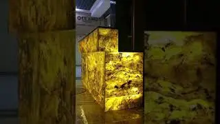 Светопрозрачный каменный шпон Slate Lite Translucent — в наличии в салонах Джем Decor