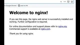 Installation fast HTTP NGINX Server