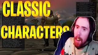 Asmongold Views WoW Classic Character Models