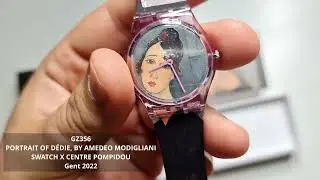 Swatch PORTRAIT OF DÉDIE, BY AMEDEO MODIGLIANI 2022 - SWATCH X CENTRE POMPIDOU - Gent - GZ356 - 1/6