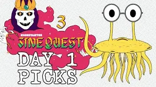 Zine Quest 3 Day 1 Picks