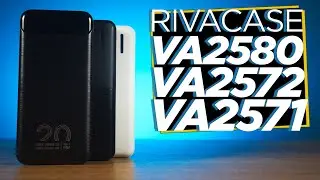 ⌨️ Огляд павербанків Rivacase VA2580, VA2572 та VA2571
