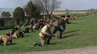 РЕПОРТАЖ. РЕКОНСТРУКЦИЯ БОЯ. ОДЕССА 2010.