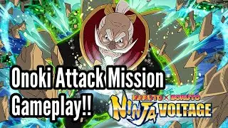 Onoki Attack Mission Gameplay | Naruto X Boruto Ninja Voltage