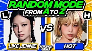 ⭐️ SAVE ONE DROP ONE A TO Z RANDOM EDITION | KPOP QUIZ - FUN KPOP GAMES 2025