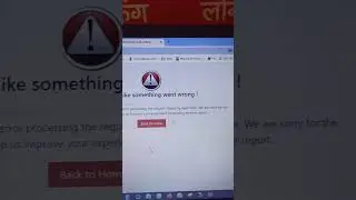 OFSS Big Problem - Looks like something went wrong ! | The application encountered an error processi