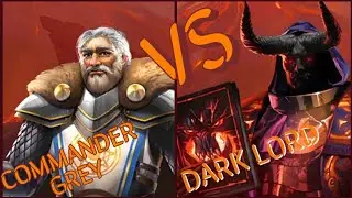 Empires & Puzzles || Commander Grey vs Dark lord