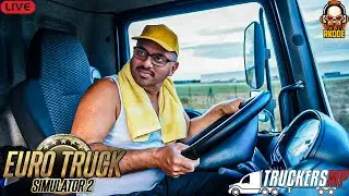 TRUCKERSMP LIVE | ETS2 LIVE | EURO TRUCK SIMULATOR 2 | LOGITECH G29 STEERING GAMEPLAY | RKODE GAMING